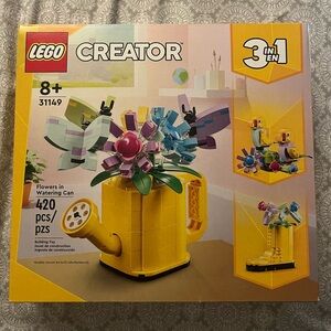 Lego Building Set Yellow and Pink Blocks